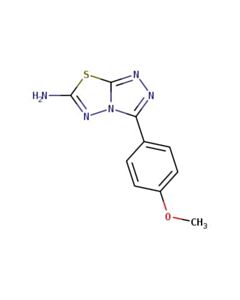 Astatech 3-(4-METHOXYPHENYL)-[1,2,4]TRIAZOLO[3,4-B][1,3,4]THIADIAZOL-6-AMINE; 1G; Purity 98%; MDL-MFCD08701897